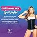 Vanna Belt: V-VEST Waist and Back Trimmer - Slims Midsection - Waist Trainer Black