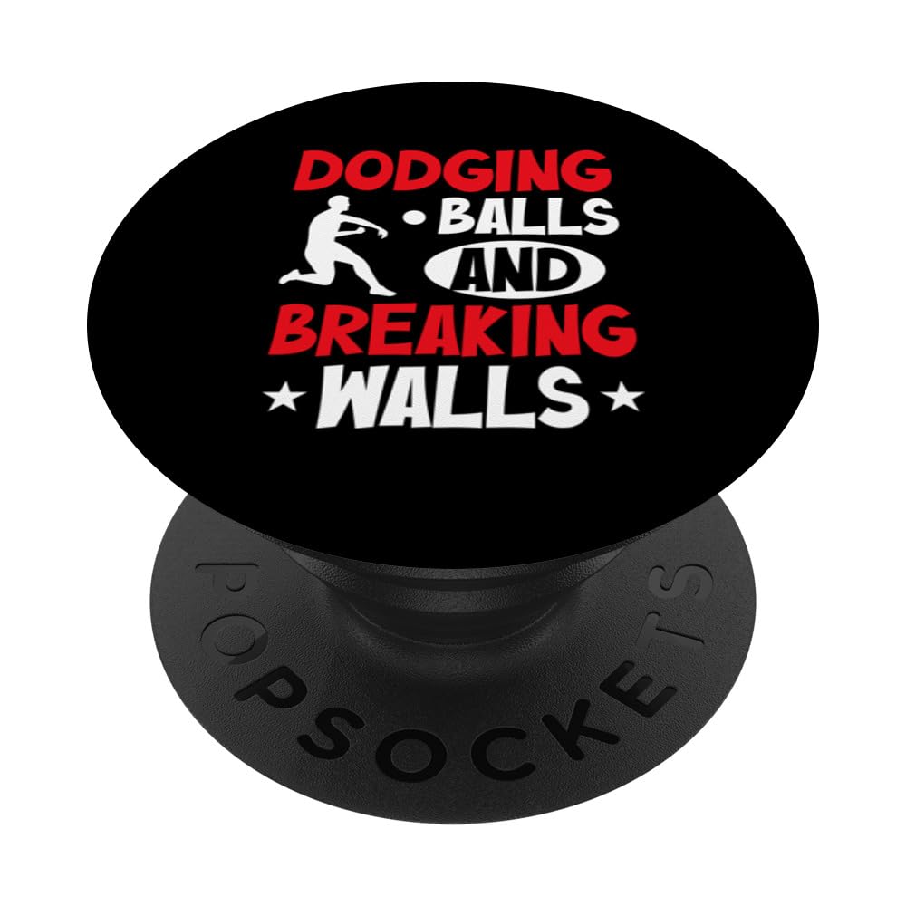 Dodgeball Dodge Ball PopSockets Swappable PopGrip