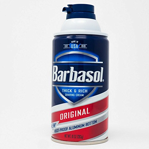 HumanFriendly Barbasol Shaving Cream Diversion Safe Stash Container Can 10oz w Smell-Proof Bag