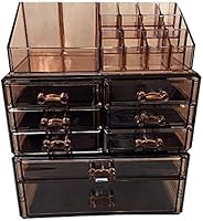 Makeup Organizer, Make up Organizers and Storage Box,Cosmetic Organizer Drawers, Three Pieces Set