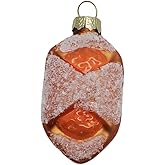 Koloche Glass Christmas Ornament Kolochy Ko?aczki Polish Ethnic Poland Ukrainian (Orange)