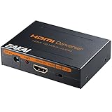 HDMI Audio Extractor, EAKAI 4K HDMI to HDMI Optical RCA Stereo Audio Splitter [HDMI to HDMI+Optical Toslink SPDIF+RCA Stereo Audio]