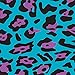 Duck Brand 281518 Printed Duct Tape, Blue Leopard, 1.88 Inches x 10 Yards, Single Roll