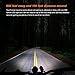 Bicycle Taillights with Flashlight - Waterproof 2 Bike Taillights LED Rear Bike Tail Lights, 900 Lumens Super Bright LED Tactical Flashlight Torch with Adjustable Focus 5 Light Modes for Outdoor Sport