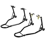Topeakmart Bike Motorcycle Front & Rear Wheel