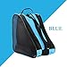 SHENGXIA Ice Roller Skate Bag Skating Shoes Bag Blue