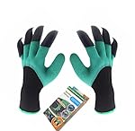 Garden Genie Gloves, Inf-way Both Hand Claws Gardening Gloves, Quick & Easy to Dig & Plant, Safe for Rose Pruning - As Seen On TV (Right + Left Claw 1 pair)