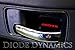 2008-2013 Dodge Challenger Door Handle Plates, Black/Red