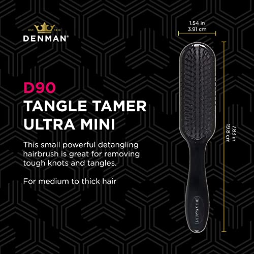 Denman Detangling Hair Brush, Tangle Tamer, D90 Hair Straightener with
