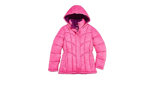 Heavyweight Puffer Jacket (Pink 