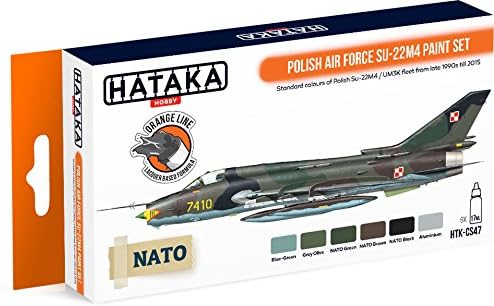 Hataka ORANGE LINE – Polish Air Force Su-22M4 paint set # CS47
