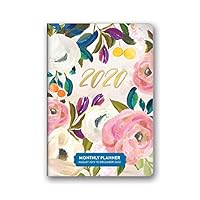 Orange Circle Studio 2020 Monthly Pocket Planner, Bella Flora