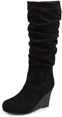slouch wide calf boots