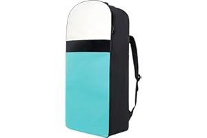 GENERIC Waterproof Inflatable Paddle Board Backpack - 36"x16"x10" Lightweight SUP Carrier Bag w/Padded Straps for Surfboard, Kayak & Gear