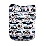 Lilbit Halloween Skull One Size Waterproof Adjustable Baby Cloth Diaper