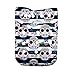 Lilbit Halloween Skull One Size Waterproof Adjustable Baby Cloth Diaper