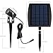 Tomshine Solar Spotlights Landscape Lighting Warm White Lawn Decor Outdoor Yard Garden Lights, IP 65 Waterproof, Auto On / Off, Aluminium Alloy Housing, Super Quality