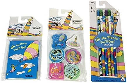 Dr Seuss Oh The Places Youll Go Activity Set - Preschool/Kindergarten Back to School Gift