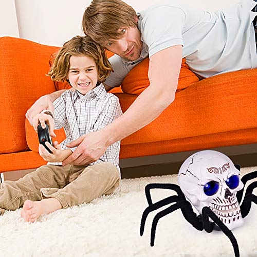 image for FUN LITTLE TOYS Remote Control Spider Toy, 11.8 Inches Halloween Spide