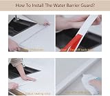 Zayejod 1M Black Silicone Shower Tray Sealing Strip Beading 2.5cm with 2 view 9