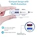 Quick Charge 3.0 Charger, Fast Charger Replacement for Google Pixel 4a/4/4XL, Samsung Galaxy S21 S20 Note 10, LG Stylo 6/5/4, Moto G7 G8 Plus/G7 G8 Play, Car Adapter, Wall Charger,2Pcs 6Ft USB C Cords
