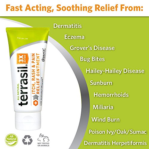 Terrasil® Itch, Rash, and Pain Relief Fastacting, soothing, 100