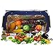 Picnic Insulated Bag, Oumers 32L Large Size Insulated Picnic Basket - BBQ Meat Drinks Cooler Bag -Folding Collapsible Cooler Basket for Family Vacations Parties Outdoor Travel, Keep Food Cold Storage