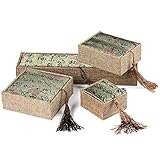 Fulemay Dragon Pendant Necklace,Green Amulet Token Jewelry (Round)¡­ (jewelry box)