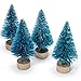 Darice Sisal Tree-Green with Frost-3 inches-10 Pieces-Big Value, Blue