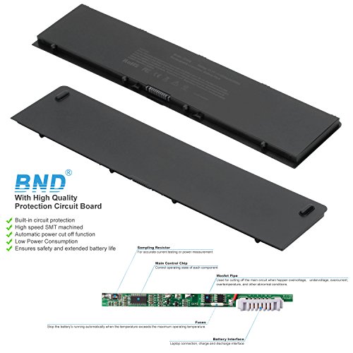 BND Laptop Battery for Dell Latitude E7440 E7450 E7420, fits P/N F38HT G0G2M 34GKR PFXCR 909H5 T19VW 451-BBFT 451-BBFV 451-BBFY - 12 Months Warranty
