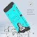 LG V20 Case, Zenic Shock Resistant Hybrid Tri-Layer Armor Defender Protector Case Cover with Belt Swivel Clip and Kickstand for LG V20 All Carriers (Green)