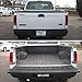 G-PLUS Tailgate Upper Protector Moulding Trim Compatible for 1999-2007 Ford F250 F350 F450 Super Duty Models only Tailgate Upper Moulding Cap Protector Spoiler Black 62.5