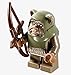 LEGO Star Wars Minifigure - Ewok Warrior Dark Tan with Bow and Arrow Weapon (10236)