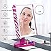 GLAMFIELDS LED Lighted Makeup Mirror, Vanity Mirror with Lights (Rose)