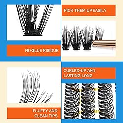 Lash Clusters 40D-0.07D-14mm Individual Lashes 280
