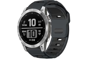 Watch Band xDfind Flat-head Dual-color Silicone Watch Band