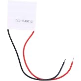 TEC2-25408 Refrigeration Sheet, 40mm x 40mm x 6mm DC 12 Volt 8A Thermoelectric Cooler Cooling Peltier Plate Module, Max Temp Difference 50 C/122 F Double Layer Heatsink Tablets