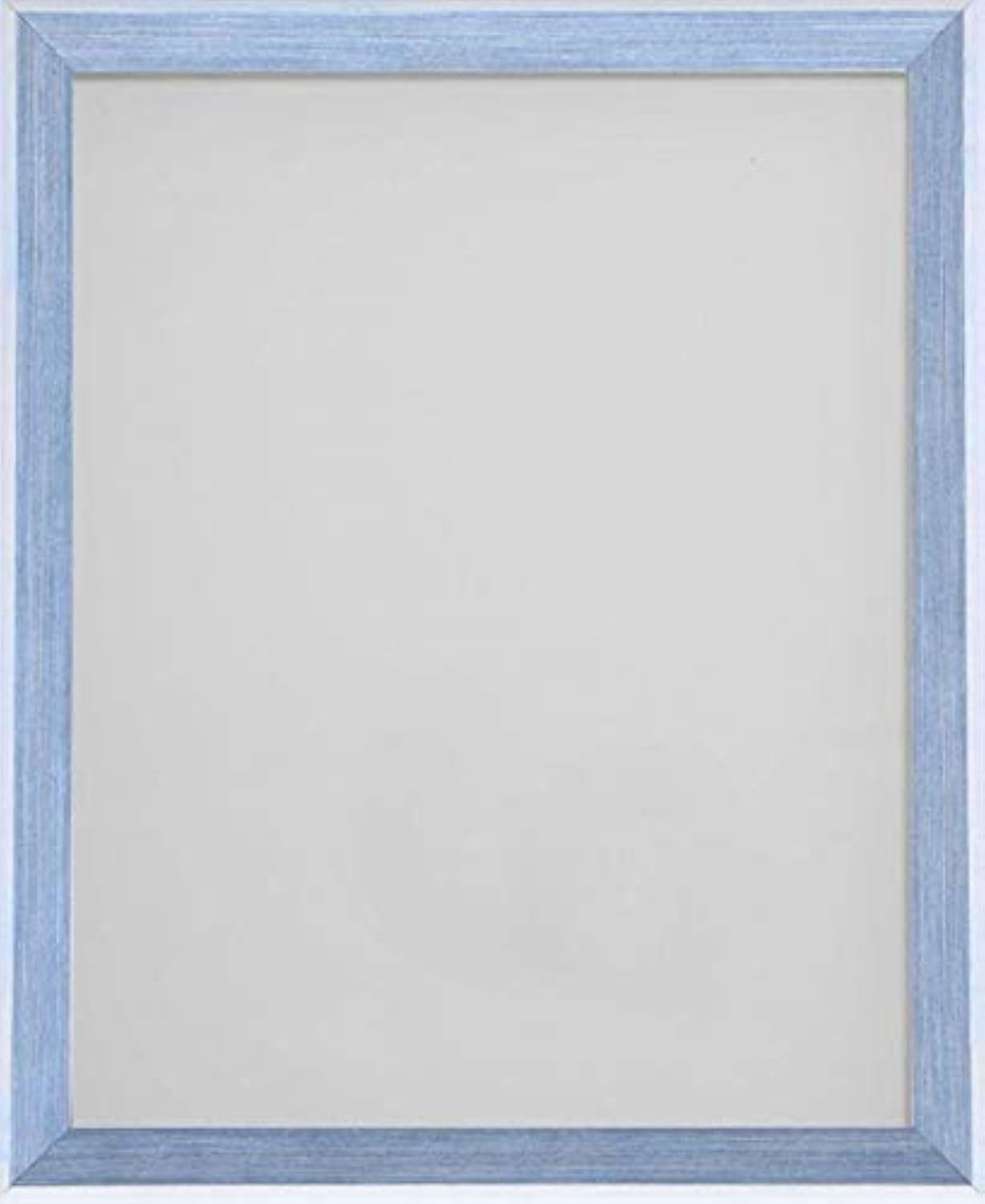 Frame Company Hawthorn Range Wooden Photo Frame, Dusty Blue, 10x10 Inch *Choice of Colours and Sizes* Fitted with Real Glass