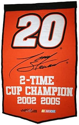 Tony Stewart NASCAR 2-Time Cup Champion Dynasty Banner
