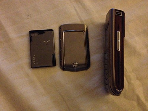 Vertu Ascent Ti Authentic ! Black Leather Premium Elite Luxory Cell Phone