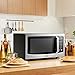 Toshiba EM245A5C-SS Microwave Oven with Inverter Technology, LCD Display and Smart Sensor, 1.6 Cu.ft/1250W, Stainless Steel