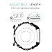 For Fitbit Alta Bands By GHIJKL - Nylon Weave Material Replacement Wristbands Bracelets- Adjustable Sizes For Men & Women