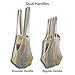 Simple Ecology Organic Cotton Heavy Duty Double Handle String Bag; Natural 3 Pack