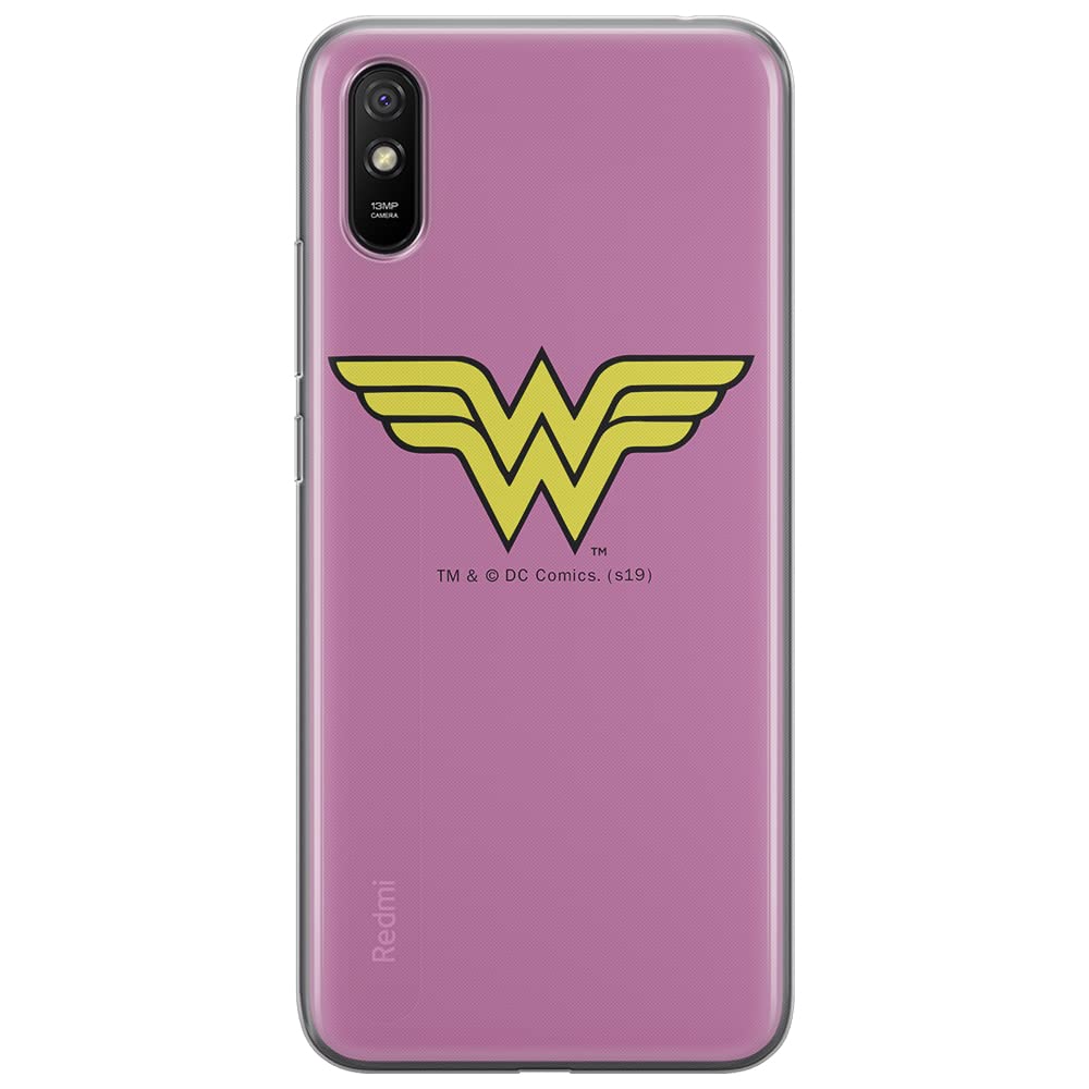 ERT GROUP mobile phone case for Xiaomi REDMI 9A original and officially Licensed DC pattern Wonder Woman 005 optimally adapted to the shape of the mobile phone, case made of TPU