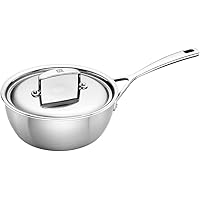 ZWILLING J.A. Henckels Aurora Henckels Saucier, 2 quart, Silver, Stainless Steel