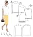 Style Arc Sewing Pattern - Esme Designer Knit Top (Sizes 04-16)