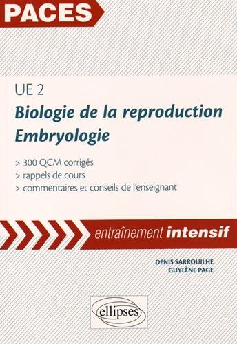 UE 2 biologie de la reproduction, embryologie