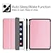 Fintie SlimShell Case for iPad 6th / 5th Generation (2018 2017 Model, 9.7 Inch), iPad Air 2 / iPad Air 1 (9.7 Inch) - Lightweight Stand Smart Protective Cover with Auto Sleep/Wake, Pink