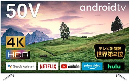 Tcl 50v型 4k対応 液晶テレビ スマートテレビ Android Tv 50p715 Amazon Prime Video対応 Dolby Audio 年モデル