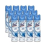 Lysol Neutra Air Sanitizing Spray, Fresh Breeze, 120oz (12X10oz), Air Freshener